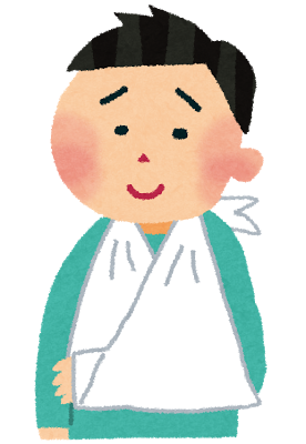 ケガのイラスト ケガのイラスト